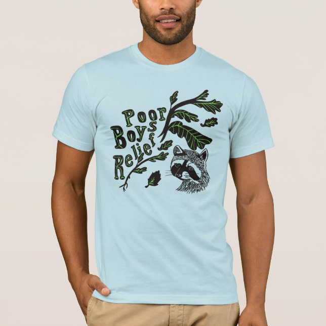PBR Raccoon-Shirt T-Shirt (Vorderseite)