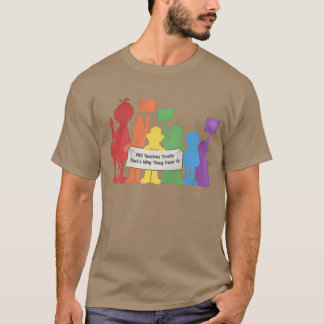 PBS lehrt Wahrheit, deshalb fürchten sie es T-Shirt