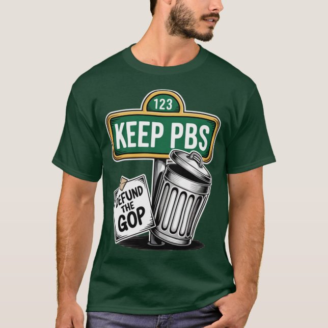 PBS speichern (3) T-Shirt (Vorderseite)