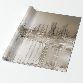 PBTS Sunrise 4 künstlerisch Geschenkpapier