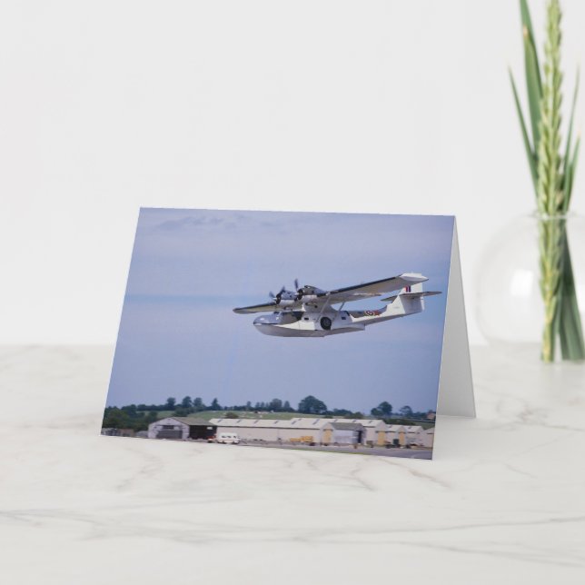 PBY, 5A Catalina, Weltkrieguntersuchung flyi Karte (Vorderseite)