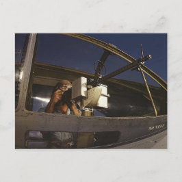 PBY Gunner Postkarte