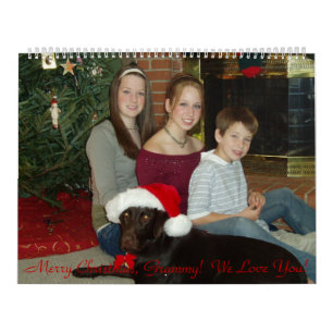 PC090017, frohe Weihnachten, Grammy! Wir Liebe Kalender
