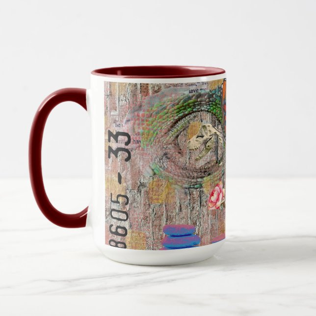 PC2507 - T-Rex Butterfly Tasse (Links)