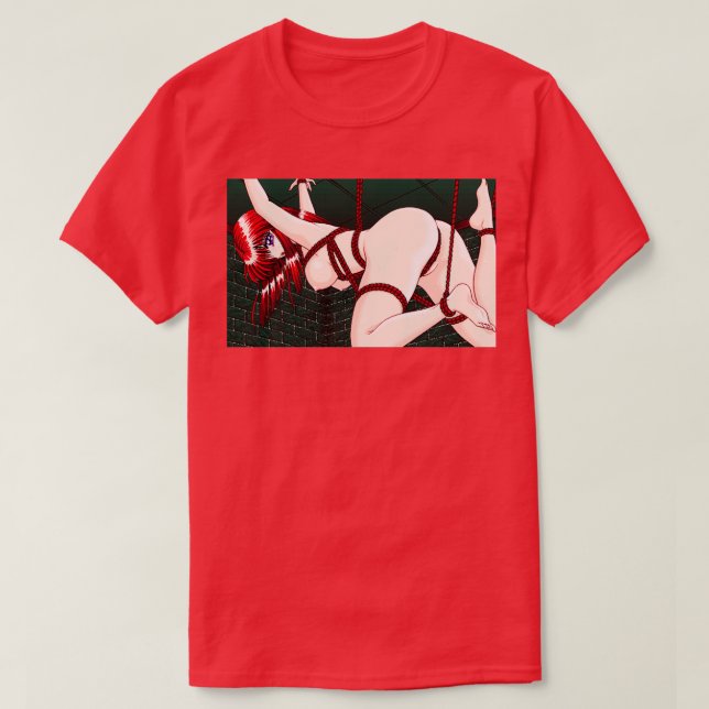 PC98 Shibari Girl T-Shirt (Design vorne)