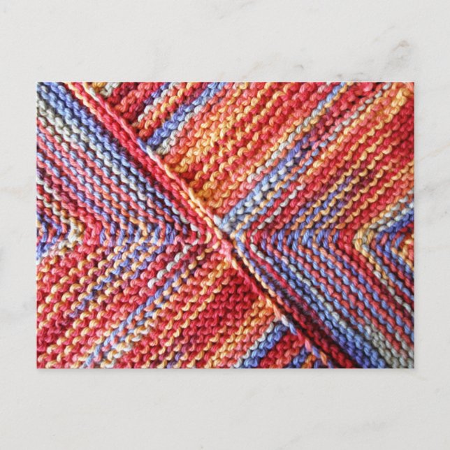 PC Artisanware Strick Post Card Postkarte (Vorderseite)