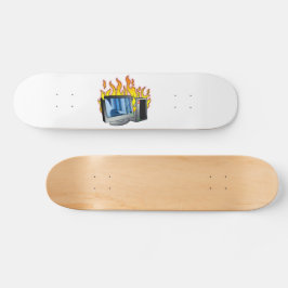 PC-Brandschutztafel Skateboard