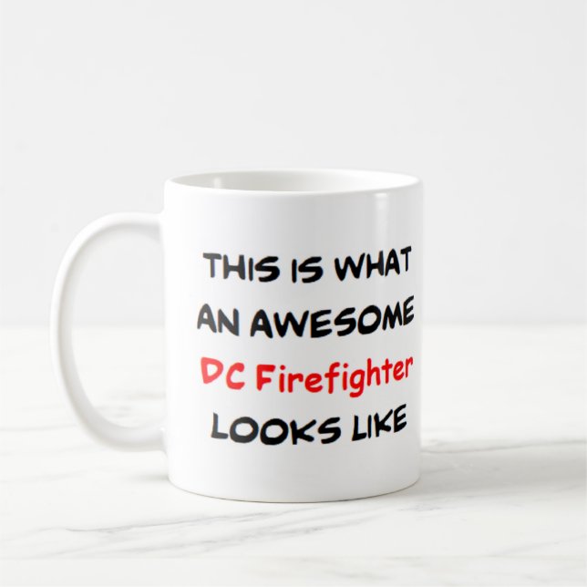 PC-Feuerwehrmann, phantastisch Kaffeetasse (Links)