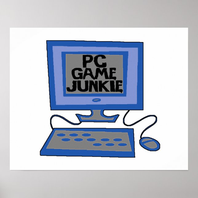 PC Game Junkie Poster (Vorne)