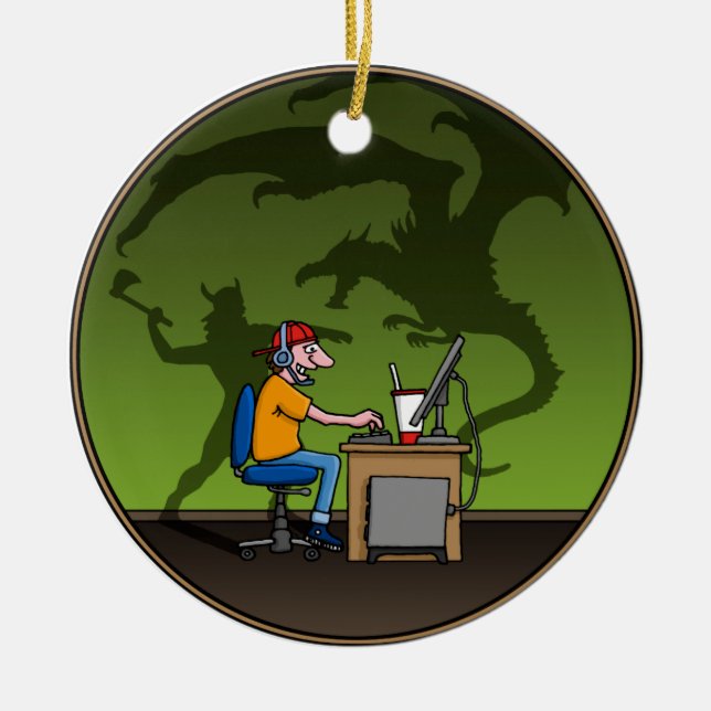 PC Gamer Keramikornament (Vorne)