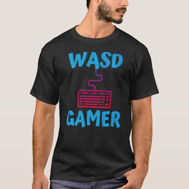 PC-Gaming-Keyboard Computer PC G T-Shirt (Vorderseite)