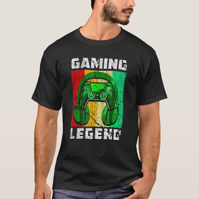 Pc Gaming Legend Son Brother Video Games Tee Gam (Vorderseite)