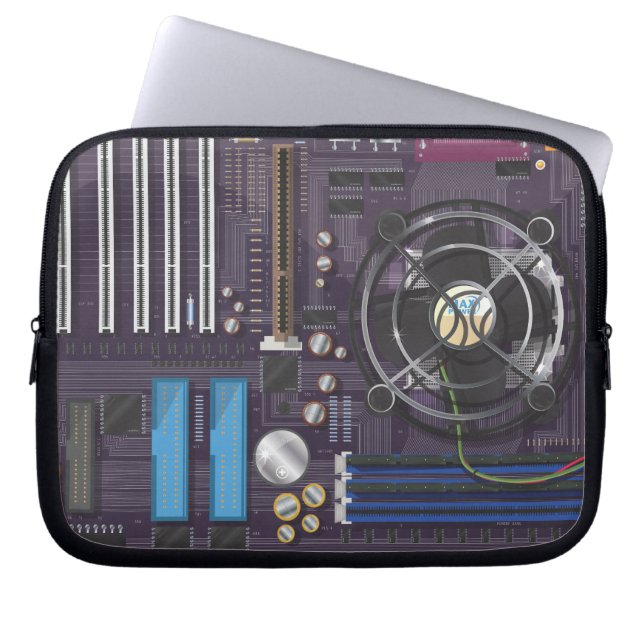 PC-Mainboard Laptopschutzhülle (Vorderseite)
