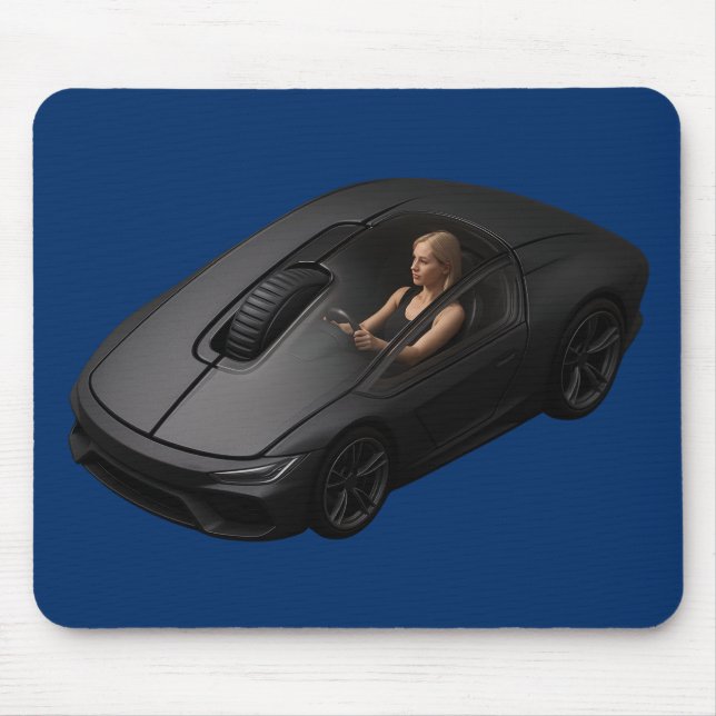 PC-Maus-Auto: Klicken Sie mit der Geschwindigkeit  Mousepad (Vorne)