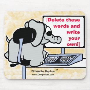 PC Pachyderm MAUSUNTERLAGE Mousepad