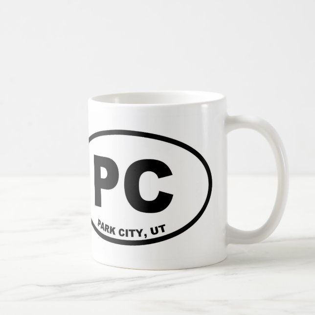 PC Park City Utah Kaffeetasse (Rechts)