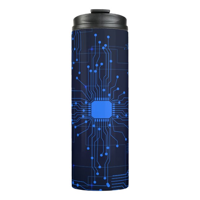 PC-Programmierer-Tech-Schalttafel Thermosbecher (Vorderseite)