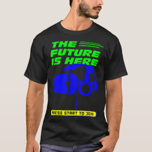 PC VR Console Gaming Gamer Virtual Reality Time T-Shirt