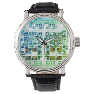 PCB Platinendesign Elektronik eWatch Armbanduhr