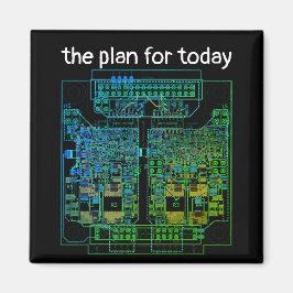 PCB Printed Circuit Board Platine mit Plan Magnet