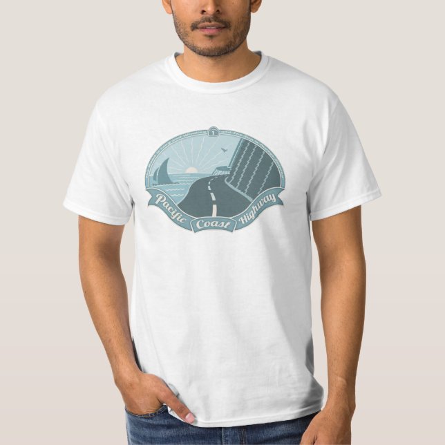 PCH wickelndes Glänzen T-Shirt (Vorderseite)