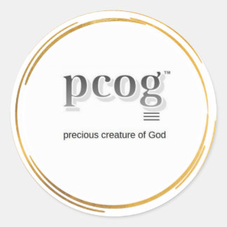 pcog GOLDENE WIRBEL-KREISE Aufkleber ohne Bibelver