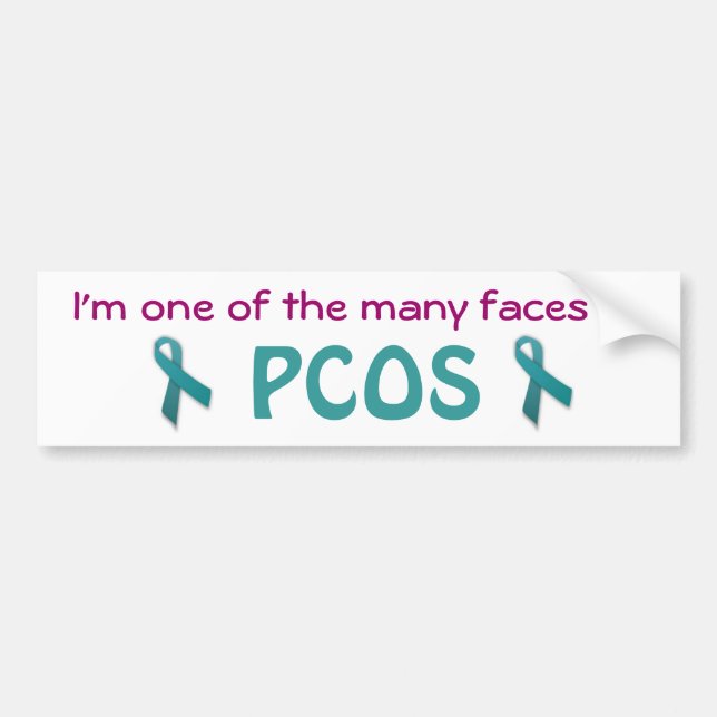 PCOS Autoaufkleber (Vorne)