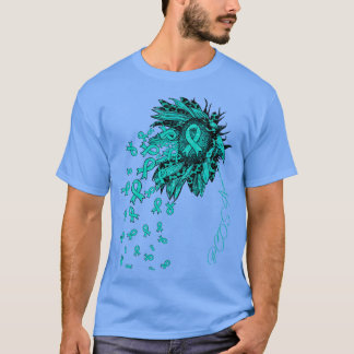 PCOS Awareness Awareness Sonnenblumen Band Blume T-Shirt
