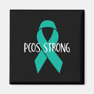 PCOS-Geschenk für Bewusstsein und Unterstützung -  Magnet