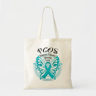 PCOS Schmetterling 3 Tragetasche