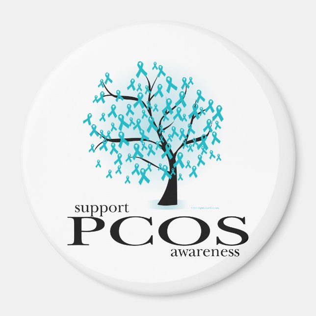 PCOS Tree Magnet (Vorne)