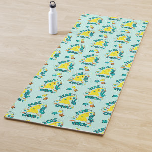 PCOS Yoga Chick Polyzystisches Ovarialsyndrom Aqua Yogamatte