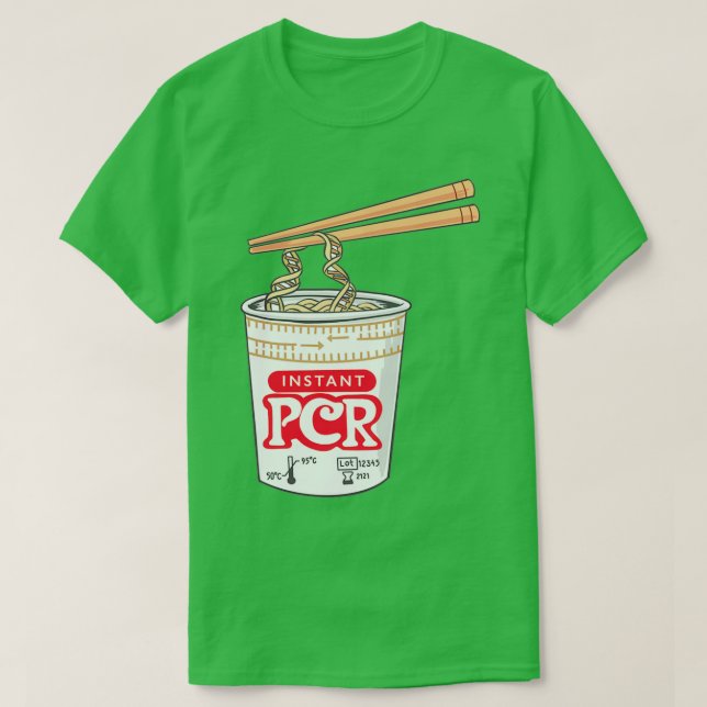 PCR-Nudel T-Shirt (Design vorne)