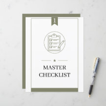 PCS-Kommandocenter-Binder Master-Checkliste