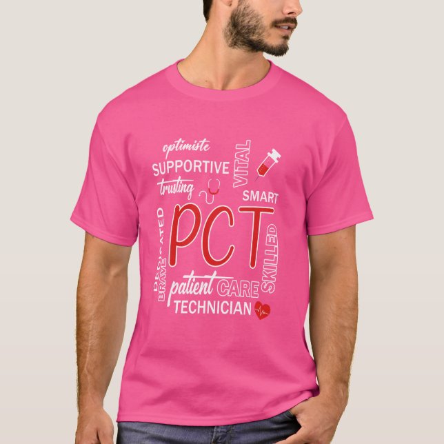 PCT für Krankenpflege T-Shirt (Vorderseite)