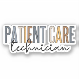 PCT-Geschenke für den Patienten-Betreuer Aufkleber