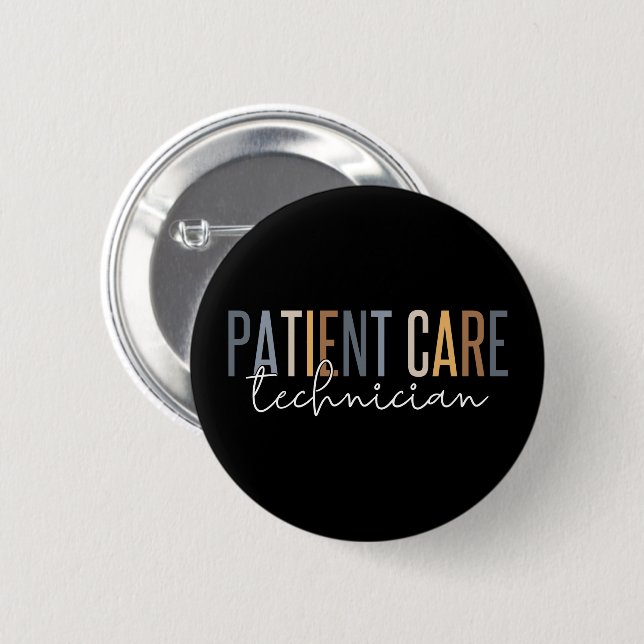 PCT-Geschenke für den Patienten-Betreuer Button (Vorne & Hinten)
