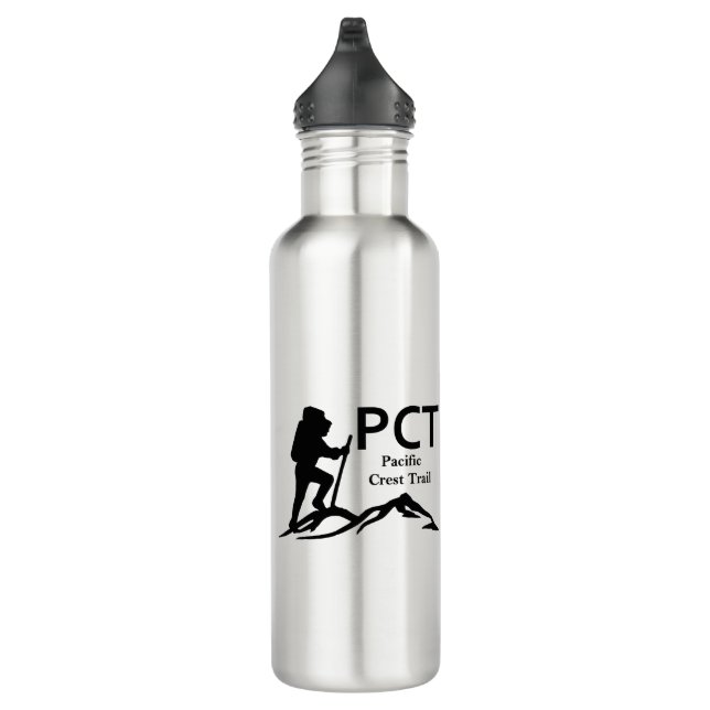 PCT - Pazifischer Wappen Edelstahlflasche (Rechts)