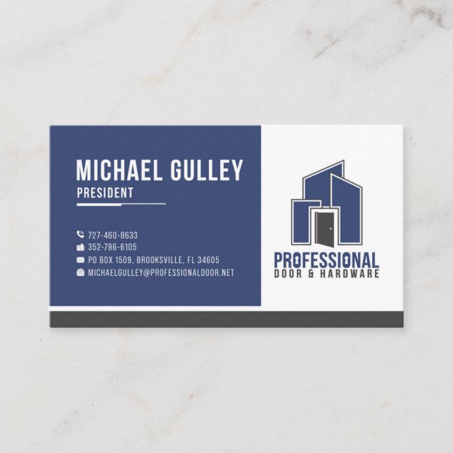 PD&H Business Card - Michael Gulley Visitenkarte (Vorderseite)