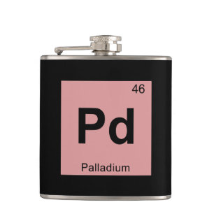 Pd - Palladium Chemistry Periodic Table Symbol Flachmann