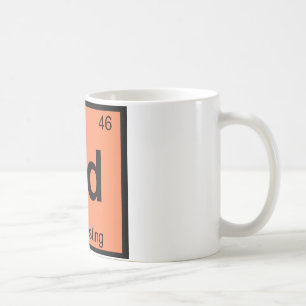 Pd - Podcasting Chemistry Periodic Table Symbol Kaffeetasse