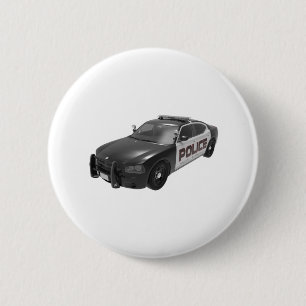 PD Police Law Enforcement Academy Grad Car Button