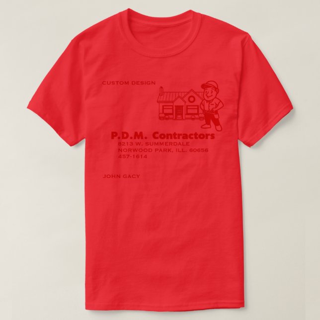 PDM-Auftragnehmer T-Shirt (Design vorne)