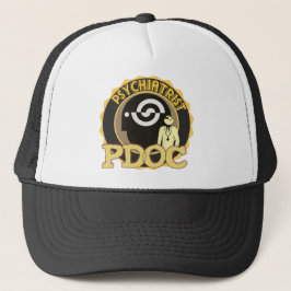 PDOC LOGO PSYCHIATRIST TRUCKERKAPPE