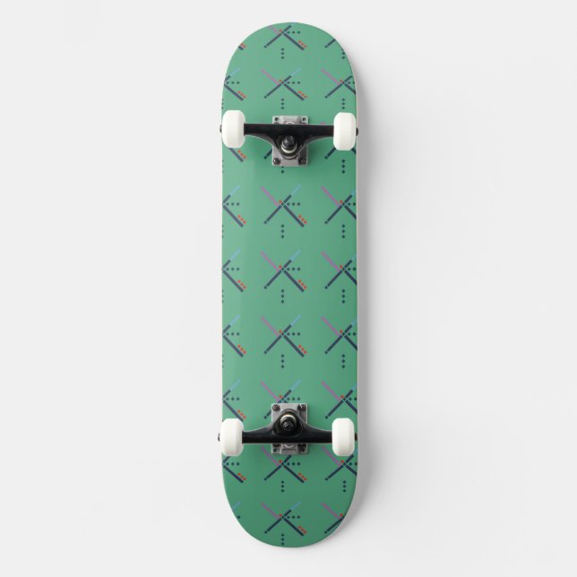 PDX Airport Carpet Skateboard (Vorderseite)