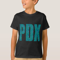 PDX beschriftet Portland-Flughafen-Teppich