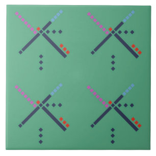 PDX Flughafen Carpet x 4 Fliese