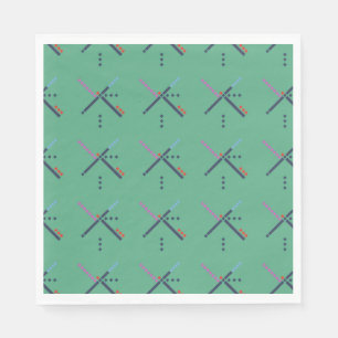 PDX Flughafen-Teppich Serviette