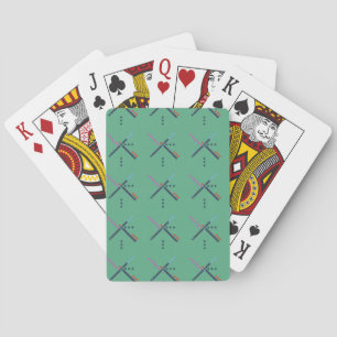 PDX Flughafen-Teppich Spielkarten