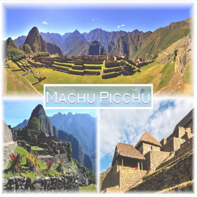 PE Machu Picchu - Aufkleber (Vorderseite)